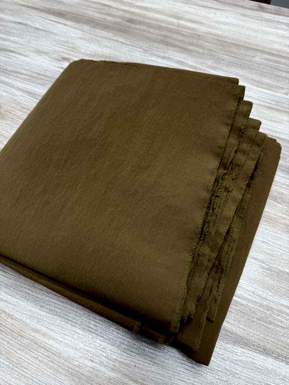 763-OUTLET Recycled Nylon Tussar KONBU, Water-Repellent[Textile / Fabric] VANCET