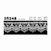 25248 Narrow Width Chemical Lace