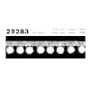 25283 Narrow Width Chemical Lace