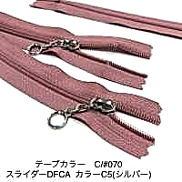 3CFC Coil Zipper Size 3 Closed YKK Sub Photo
