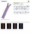 3MNPOR EVERBRIGHT® Zipper Size 3 Nickel Silver Open