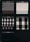 AK6250 LOISOR Yarn Dyed Cupro Check Sleeve Lining
