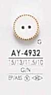 AY4932 Two-hole Cap And Close Post Button For Dyeing