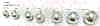 AZP6216 Pearl-like Round Button- Shank