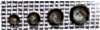 COR127 [Buffalo Style] 4-hole Button With Border, Semi-gloss Finish