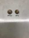 DM1016 [outlet] Thin Metal Buttons For Jackets