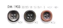 DM1903 4-hole Metal Button For Jackets And Suits