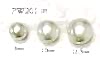 PW201 Pearl Tone Button Square Foot Shaved Shape