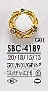SBC4189 Metal Button For Dyeing