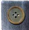UNT2 [Nut Style] 4-hole Button With Border, No Gloss