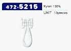 472-5215 Button Loop Woolly Nylon Type Medium (10 Pieces)