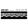 25101 Narrow Chemical Lace
