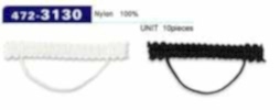 472-3130 Button Loop Braided Type, Horizontal, 45mm (10 Pieces)