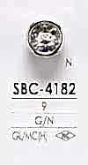 SBC4182 Crystal Stone Button