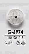 G6974 Pink Curl-like Crystal Stone Button For Dyeing