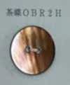 OBR2H 2 Holes, Borderless, Shell Button