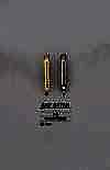 AKP8478N Rhinestone Cylindrical Zipper Point (Pull Tab)