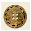10045624 4-hole Stitched Wooden Buttons