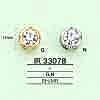 IR33078 Charm With Rhinestone (Round)