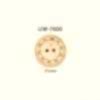 OW-7600 Flower Motif Wood Button