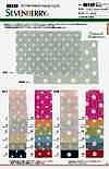 88180 SEVENBERRY® Double Gauze Polka Dot Check Stripe