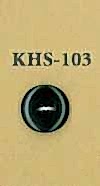 KHS-103 Buffalo Simple 2-hole Horn Button