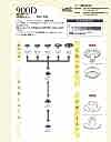 1526 B/C 900D Press Fastener Underparts Spring/ Stud Set