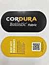TP001-CBSF Cordura Ballistic Hang Tag