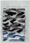 YK874 Indigo Rope Camouflage Jacquard 9oz
