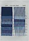 2135 Indigo Check Stripe 6oz