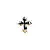 DM2047 High Metal Half Circular Ring Half-ring Shank Button