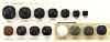 NO100 Leather Shank Button