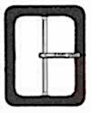 NIL-40 Nil Buckle Belt Width 40MM