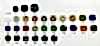 1232 Giraffe Urea Resin 4-hole Glossy Buttons