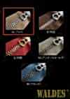 4-AL-E-C WALDES® Vintage Zipper Aluminum Size 4 Polyester Tape Closed End