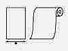 4138081 PE Free Roll Cover, Width 600mm X 1000m