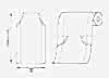41467 Wide PE Gusseted Roll Cover Width 580/680mm X 1600mm
