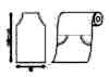 41927 PE Flat Roll Cover Width 500mm X 850mm