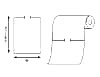 41932 PE Bottom Roll Cover Width 500mm X 1000mm