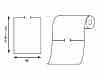 41934 PE Bottom Roll Cover Width 500mm X 1200mm