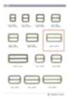 SQ-RING7 Trench Buckle 40mm