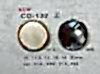 CD-132 Metal Buttons, Back Foot, Edge