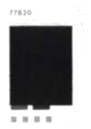 77820 SOFINA WIDE // N/PU STRETCH TRICOT
