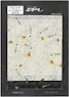 KTS7116 Linen Loomstate With Dense Penguin Print