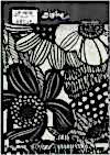 UP5678 Linen Linen Canvas Art Flower Print