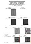7509 Raschel Mesh