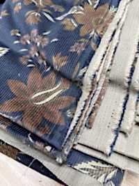 A-8136-OUTLET 8W Botanical Print[Textile / Fabric] ARINOBE Sub Photo