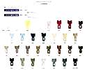 472-5210 Button Loop Woolly Nylon Type Standard Size (10 Per Pack)