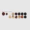 HB190 Real Buffalo Horn Button For Jackets And Suits
