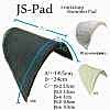 JS5 0.5cm Thick Shoulder Pad For Men's Jacket